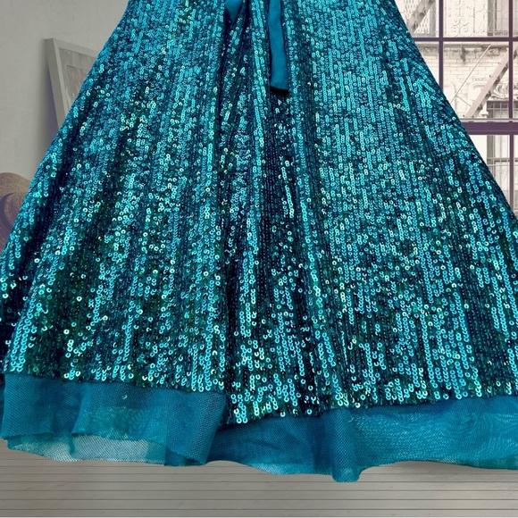 Free People Gold Rush Sequin Mini Dress - Picture 6 of 6